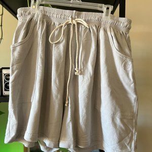 BIG BUD PRESS SWEAT SHORTS - 2X - Sample Sale Price! Light Grey Plus Size